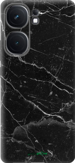 Силиконовый чехол Черный мрамор v2 для Vivo iQOO Neo9 - 5568u-3631 изображение 