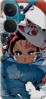 Силиконовый чехол Танджиро Камадо для Vivo iQOO Neo9 - 5574u-3631 изображение 