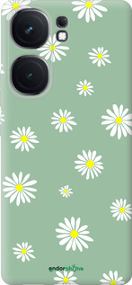 Силиконовый чехол Ромашки v4 для Vivo iQOO Neo9 - 5603u-3631 изображение 