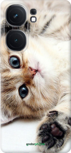 Силиконовый чехол Котик для Vivo iQOO Neo9 - 6024u-3631 изображение 