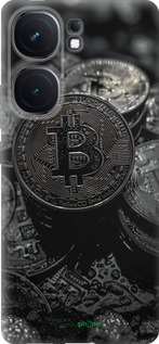 Силиконовый чехол Black Bitcoin для Vivo iQOO Neo9 - 6090u-3631 изображение 