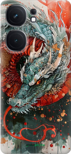 Силиконовый чехол Стихия огня для Vivo iQOO Neo9 - 6101u-3631 изображение 