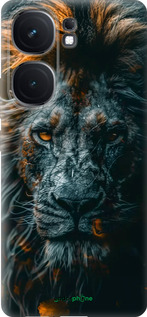Силиконовый чехол Лев в сумерках для Vivo iQOO Neo9 - 6154u-3631 изображение 