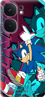 Силиконовый чехол Соник для Vivo iQOO Neo9 - 6284u-3631 изображение 