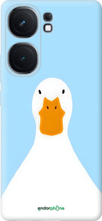 Силиконовый чехол Гусь для Vivo iQOO Neo9 - 6350u-3631 изображение 