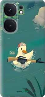 Силиконовый чехол Уточка с автоматом для Vivo iQOO Neo9 - 6356u-3631 изображение 