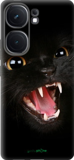 Силиконовый чехол Чёрная кошка для Vivo iQOO Neo9 - 932u-3631 изображение 