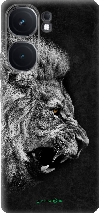 Силиконовый чехол Лев для Vivo iQOO Neo9 - 1080u-3631 изображение 