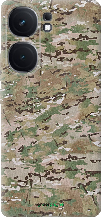 Силиконовый чехол Камуфляж v5 для Vivo iQOO Neo9 - 1201u-3631 изображение 