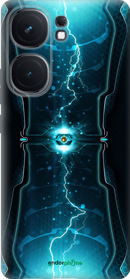 Силіконовий чехол Блискавки в циліндрі для Vivo iQOO Neo9 - 120u-3631 изображение 