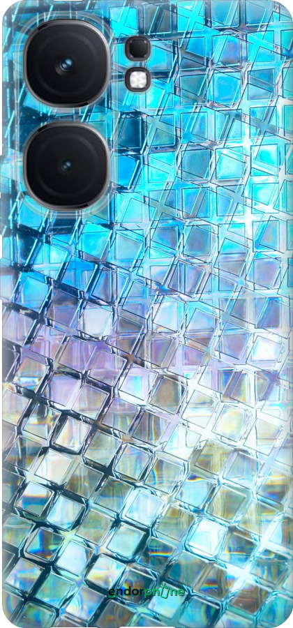 Силиконовый чехол Переливающаяся чешуя для Vivo iQOO Neo9 - 227u-3631 изображение 