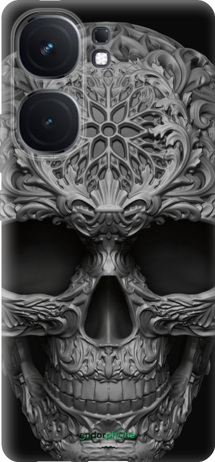 Силіконовий чехол skull-ornament для Vivo iQOO Neo9 - 4101u-3631 изображение 