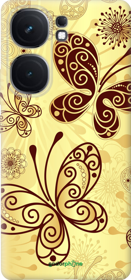 Силиконовый чехол Красивые бабочки для Vivo iQOO Neo9 - 4170u-3631 изображение 