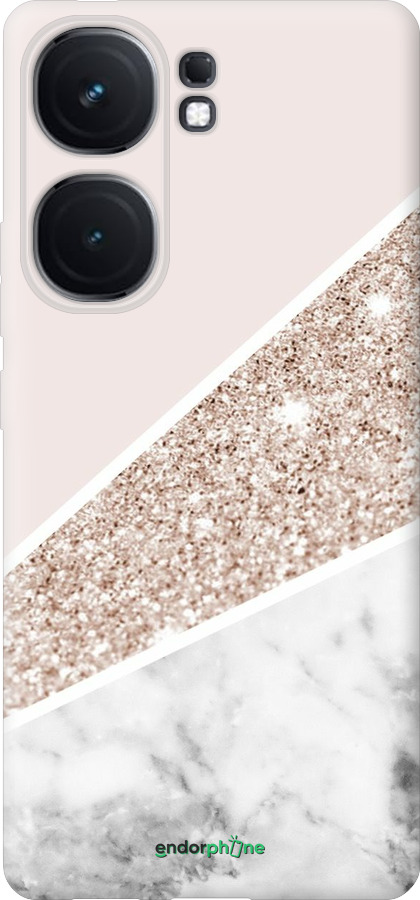 Силиконовый чехол Пастельный мрамор для Vivo iQOO Neo9 - 4342u-3631 изображение 