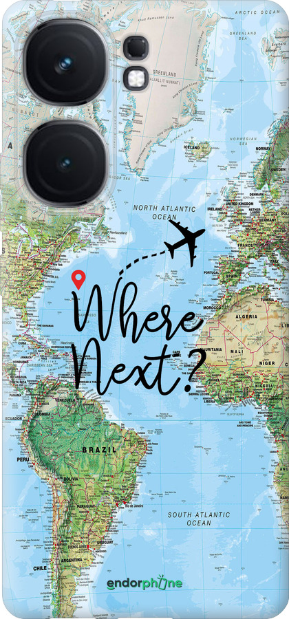 Силиконовый чехол Путешествие для Vivo iQOO Neo9 - 4503u-3631 изображение 