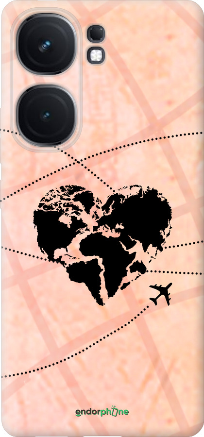 Силіконовий чехол Подорожуй для Vivo iQOO Neo9 - 4607u-3631 изображение 