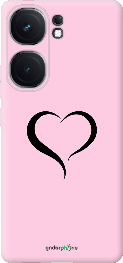 Силиконовый чехол Сердце 1 для Vivo iQOO Neo9 - 4730u-3631 изображение 
