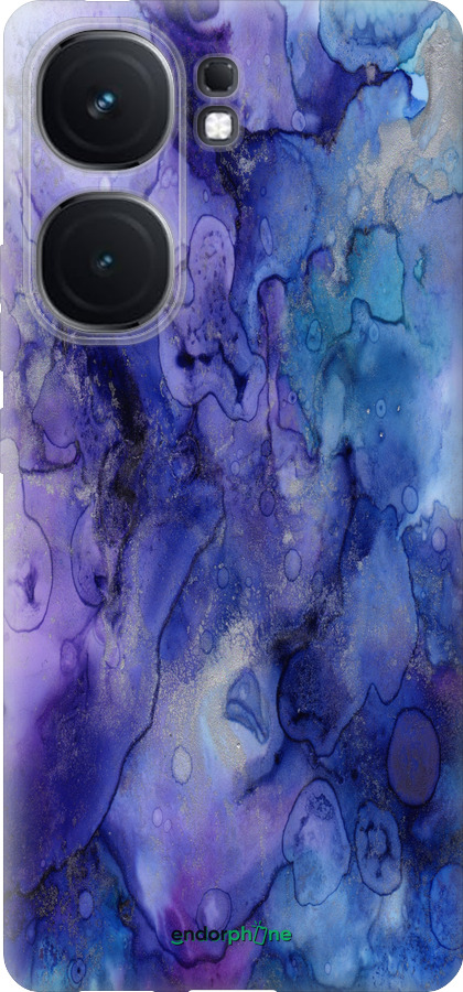 Силиконовый чехол Мрамор 7 для Vivo iQOO Neo9 - 4802u-3631 изображение 