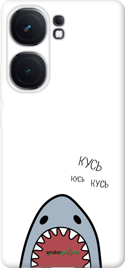 Силіконовий чехол Акула для Vivo iQOO Neo9 - 4870u-3631 изображение 