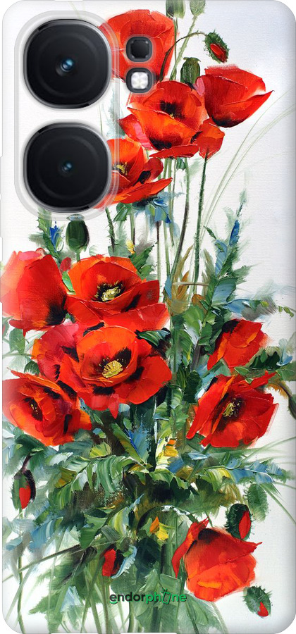 Силиконовый чехол Маки для Vivo iQOO Neo9 - 523u-3631 изображение 