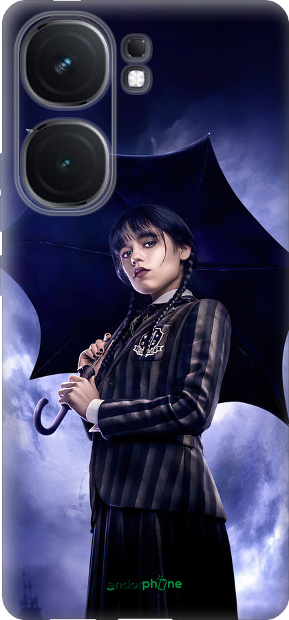 Силиконовый чехол Wednesday v2 для Vivo iQOO Neo9 - 5516u-3631 изображение 