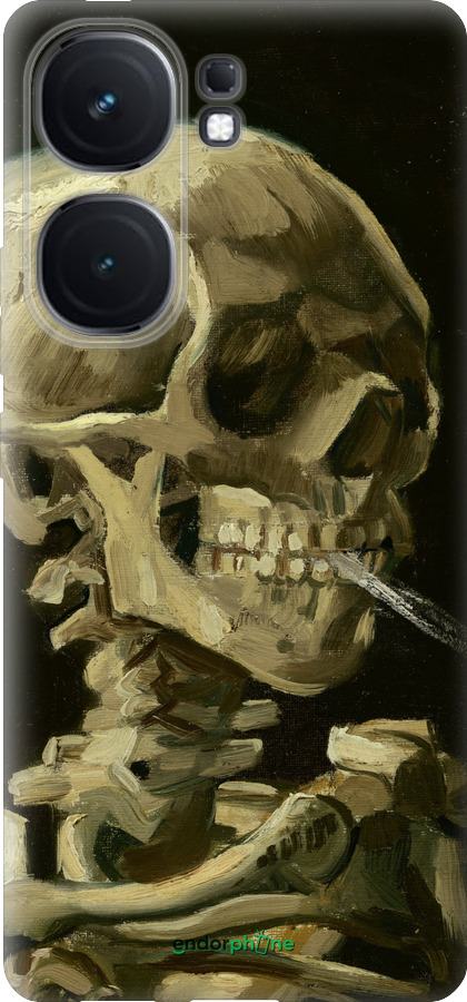 Силіконовий чехол Вінсент Ван Гог. Череп для Vivo iQOO Neo9 - 5544u-3631 изображение 