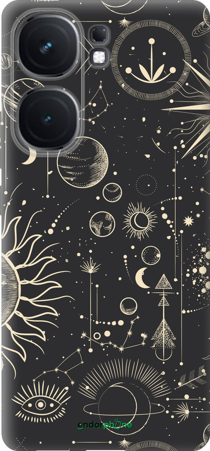 Силиконовый чехол Фаза луны для Vivo iQOO Neo9 - 5605u-3631 изображение 