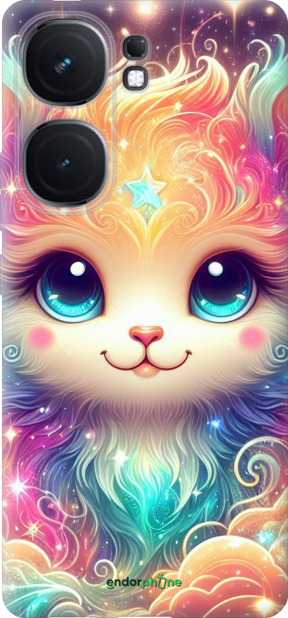 Силіконовий чехол Казкове кошеня для Vivo iQOO Neo9 - 5813u-3631 изображение 