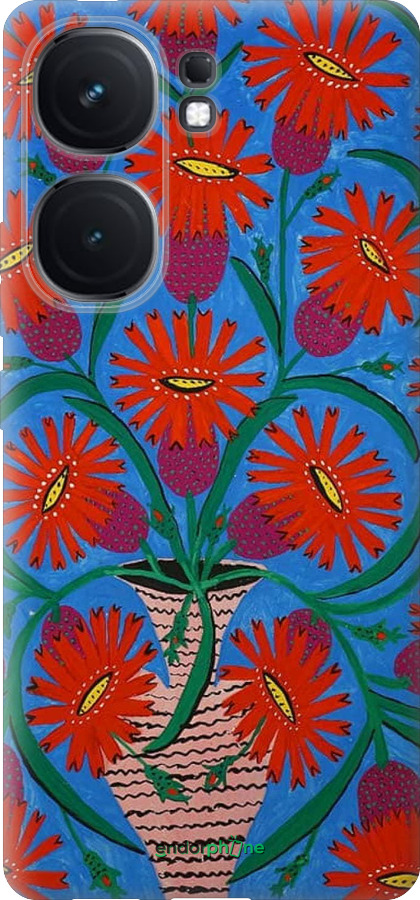 Силиконовый чехол Примаченко для Vivo iQOO Neo9 - 5909u-3631 изображение 