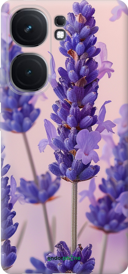 Силіконовий чехол Лаванда для Vivo iQOO Neo9 - 6037u-3631 изображение 