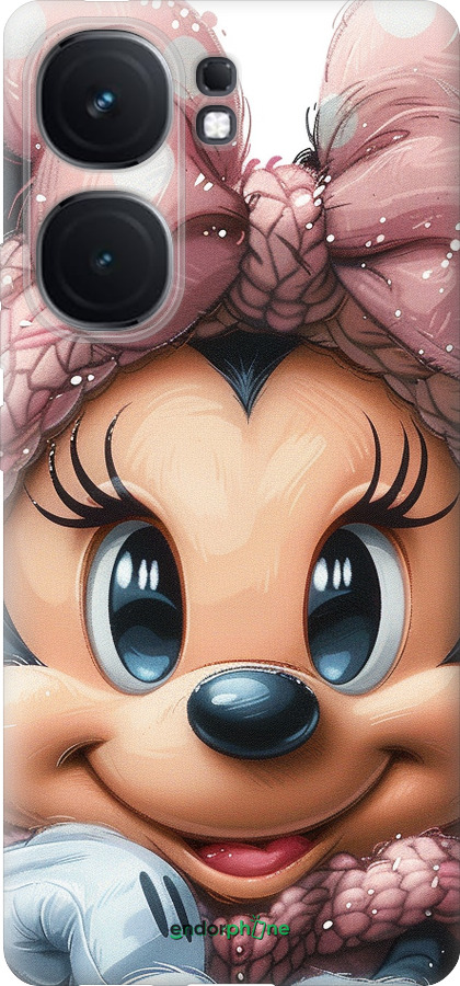 Силиконовый чехол Минни Маус с бантиком для Vivo iQOO Neo9 - 6055u-3631 изображение 