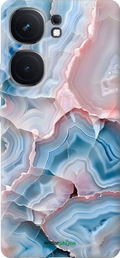 Силиконовый чехол Мрамор для Vivo iQOO Neo9 - 6306u-3631 изображение 