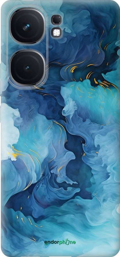 Силиконовый чехол Акварель для Vivo iQOO Neo9 - 6320u-3631 изображение 