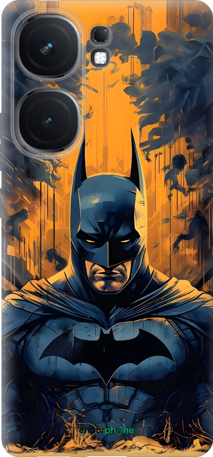 Силиконовый чехол Бэтмен для Vivo iQOO Neo9 - 6335u-3631 изображение 