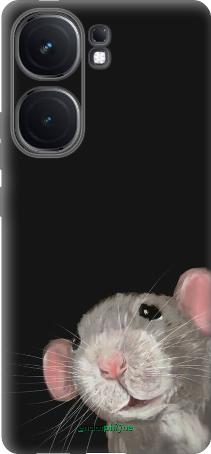 Силиконовый чехол The Peeking Rat для Vivo iQOO Neo9 - 6442u-3631 изображение 