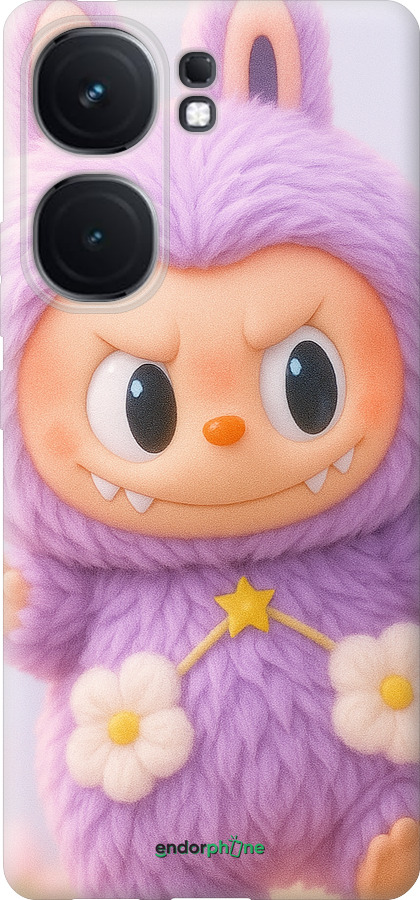 Силіконовий чехол Лабубу для Vivo iQOO Neo9 - 6708u-3631 изображение 