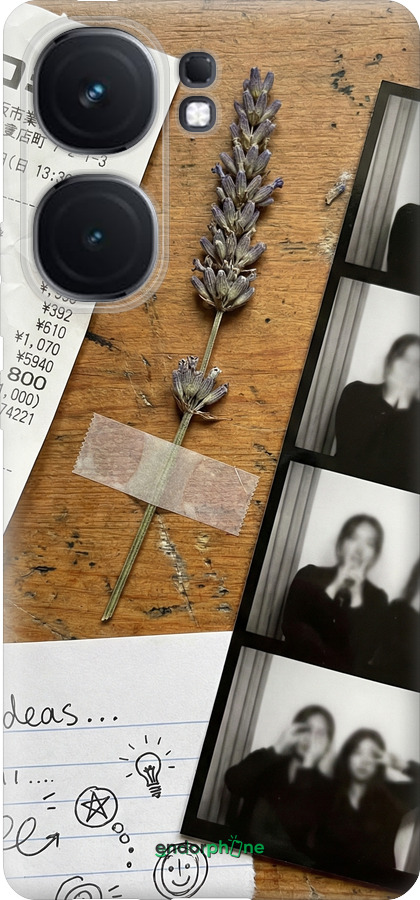 Силіконовий чехол Aesthetic Scrapbook Collage для Vivo iQOO Neo9 - 6773u-3631 изображение 
