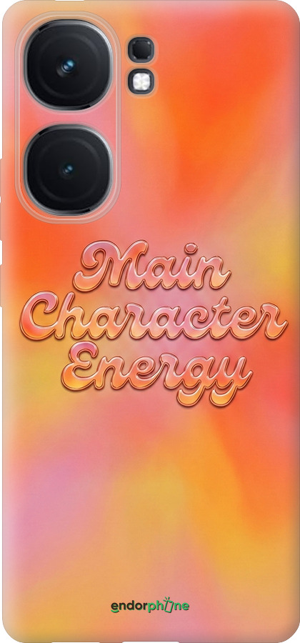 Силиконовый чехол Aura Gradient Main Character Energy Aesthetic Y2K для Vivo iQOO Neo9 - 6783u-3631 изображение 