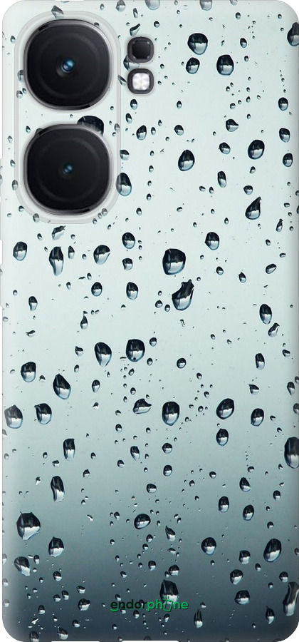 Силиконовый чехол Стекло в каплях для Vivo iQOO Neo9 - 848u-3631 изображение 