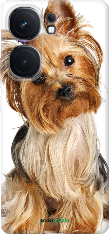 Силіконовий чехол Йоркширський тер'єр із хвостиком для Vivo iQOO Neo9 - 930u-3631 изображение 