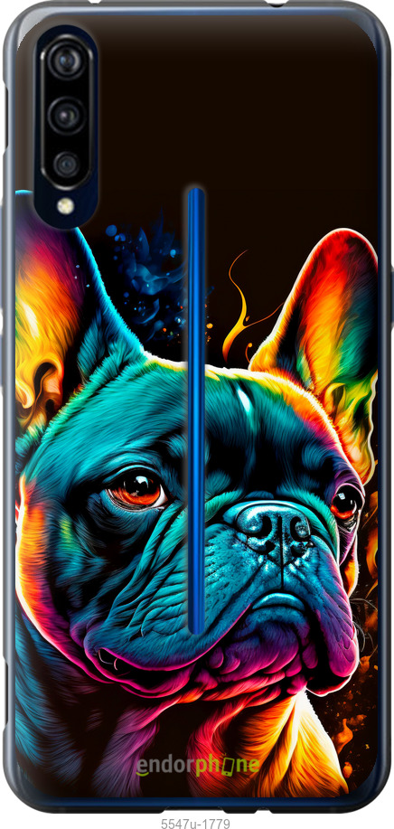 Силіконовий чехол Яскравий бульдог для Vivo IQOO - 5547u-1779 изображение 