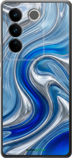 Силиконовый чехол Liquid Chrome для Vivo S16 Pro - 6781u-3123 изображение 