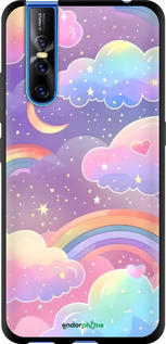 TPU чехол Хмари та веселка для Vivo V15 pro - 6312b-1763 изображение 