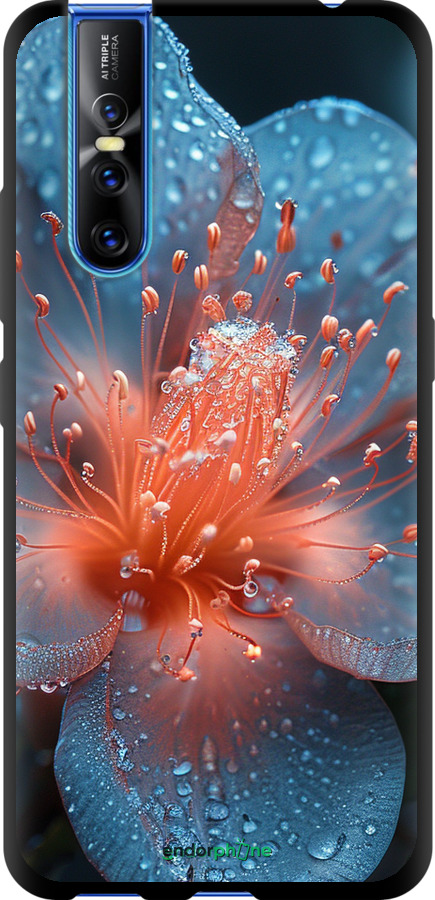 TPU чехол Роса на квітці для Vivo V15 pro - 6039b-1763 изображение 