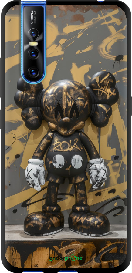 TPU чехол Bronze kaws для Vivo V15 pro - 6097b-1763 изображение 