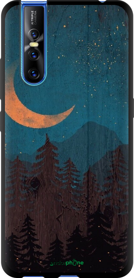 TPU чехол Звездный лес для Vivo V15 pro - 6480b-1763 изображение 