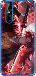 2D пластиковый чехол Аниме воин для Vivo V15 pro - 6281t-1763 изображение 