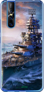 2D пластиковый чехол Военный корабль, world of tanks, wargaming для Vivo V15 pro - 6461t-1763 изображение 