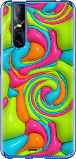 Силиконовый чехол Y2K Jelly Dream для Vivo V15 pro - 6780u-1763 изображение 
