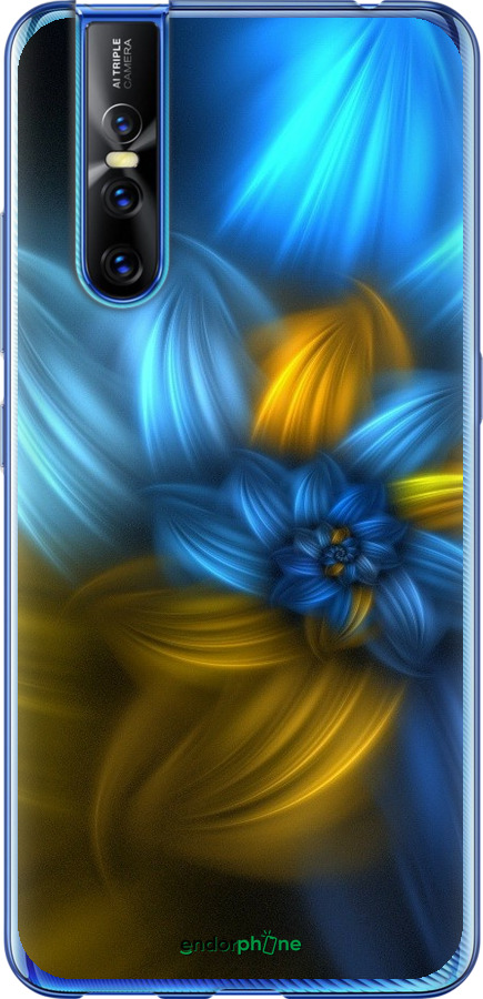 

Силіконовий чохол "Візерунок 46" для Vivo V15 pro, Синій